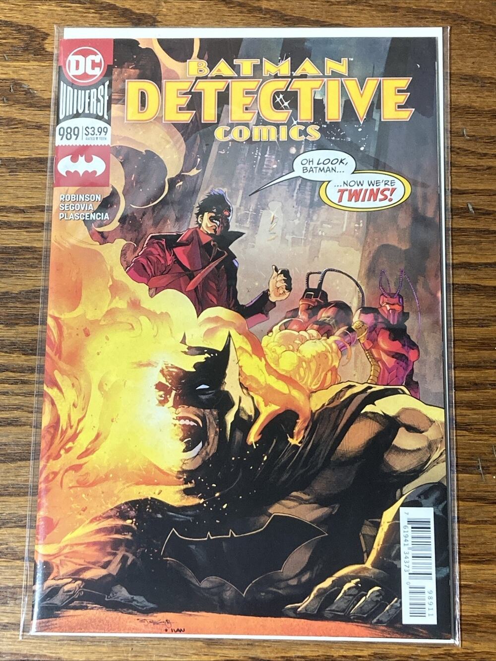 DC Comics Detective Comics #989 Batman Robinson Segovia Plascencia Comic Book